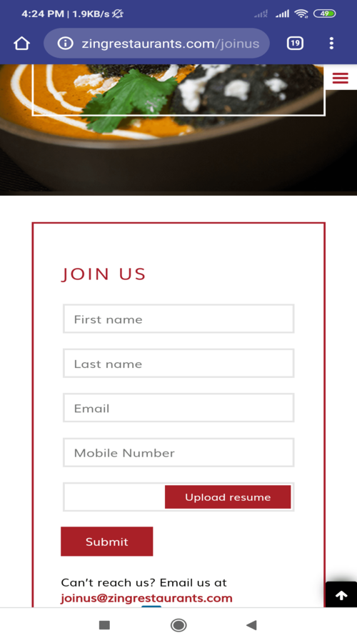 Zing Restaurant screenshot 2